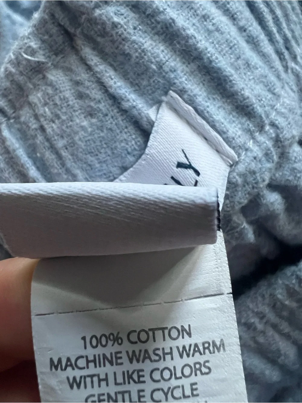 Serena & Lily Light Blue Cotton Pajama Set Medium